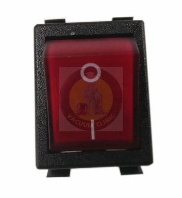 ***USE EXSSW65*** RED NEON 4 CONTACT ROCKER SWITCH DOUBLE POLE (3805) EXSSW4574