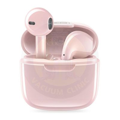 XO PINK AIRPOD TYPE EARPHONE X23 TWS BT 5.3  WITH CHARGE CASE (6701) EXSXO-X23P