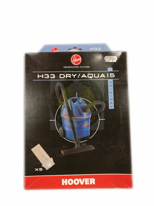 ***USE BAG234*** HOOVER GENUINE H33 PAPER BAGS H33 HOOVER VACUUM (4202) HVR09177643