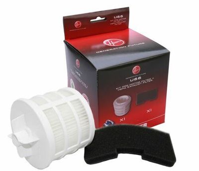 HOOVER U66 PRE &amp; POST MOTOR HEPA FILTER (3 TWIST-IN CLIPS) - HOOVER SPRINT  QUAFIL617OQ (6006) HVR35601328