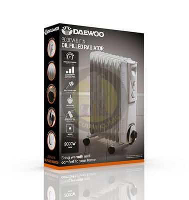 2000W 9 FIN OIL FILLED RADIATOR JEGHEA1141 (2304) ADLAD7816