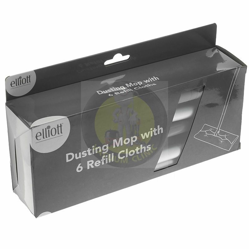 DUST MAGNET BROOM WITH 6 REFILLS (2101.2201) JEGHH114