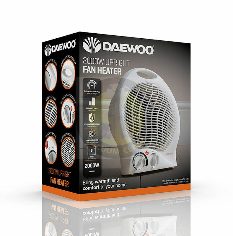 2000W UPRIGHT FAN HEATER (6201) JEGHEA1006GE