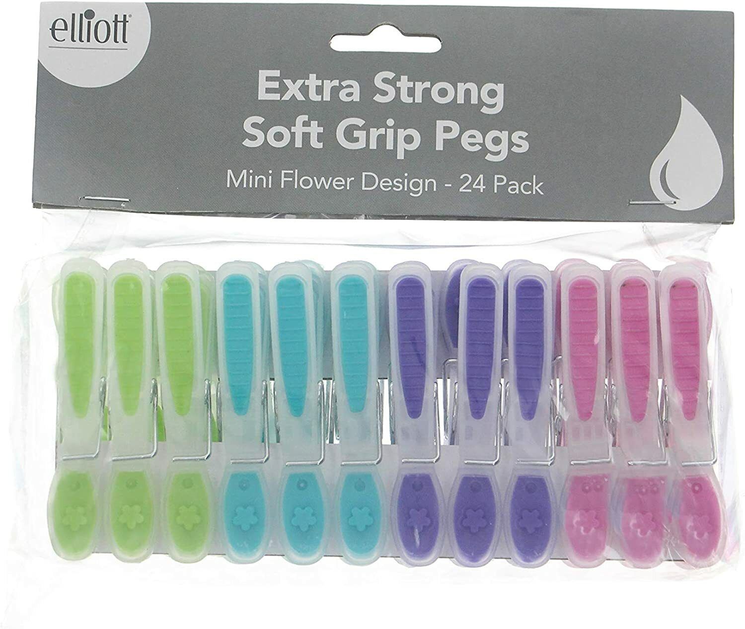 ELLIOTT FLOWER PEGS SUREGRIP 24 PEGS - ALL WEATHER (2401.2402) JEGHH201