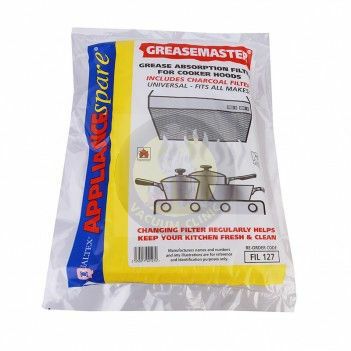 COMBI COOKER HOOD FILTER FOR GREASE AND ODOUR CUT TO SIZE (2302) EXSFIL127