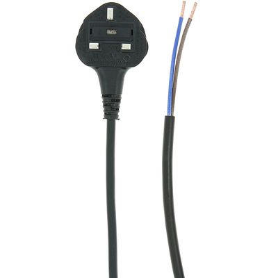 FLEX 12 METRE 1.00MM 2 CORE BLACK 13AMP (0102) EXSFLX53