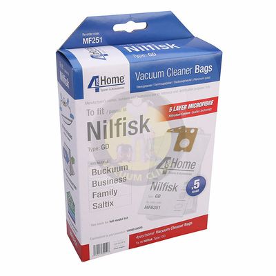 MICROFIBRE BAGS NILFISK FAMILY (0604.0904) EXSMFB251
