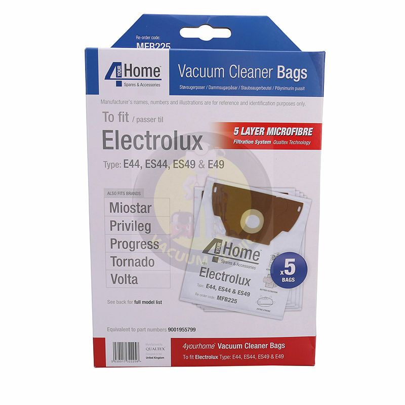 MICROFIBRE BAGS ELECTROLUX MONDO X 5 (0603.0903) EXSMFB225