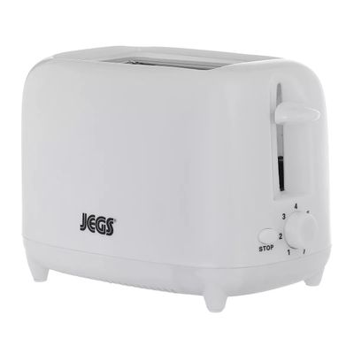 Jegs White 2 Slice Toaster (3301) JEGFK1305