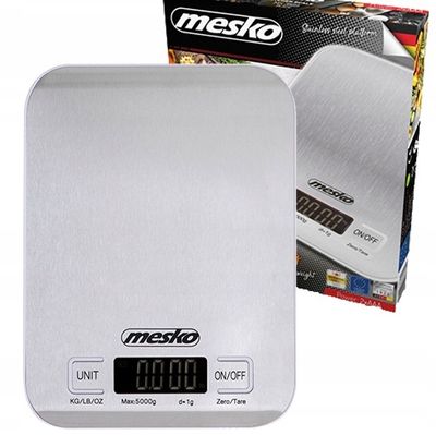 MESKO KITCHEN SCALES WITH DIGITAL DISPLAY (1104) MESMS3169W