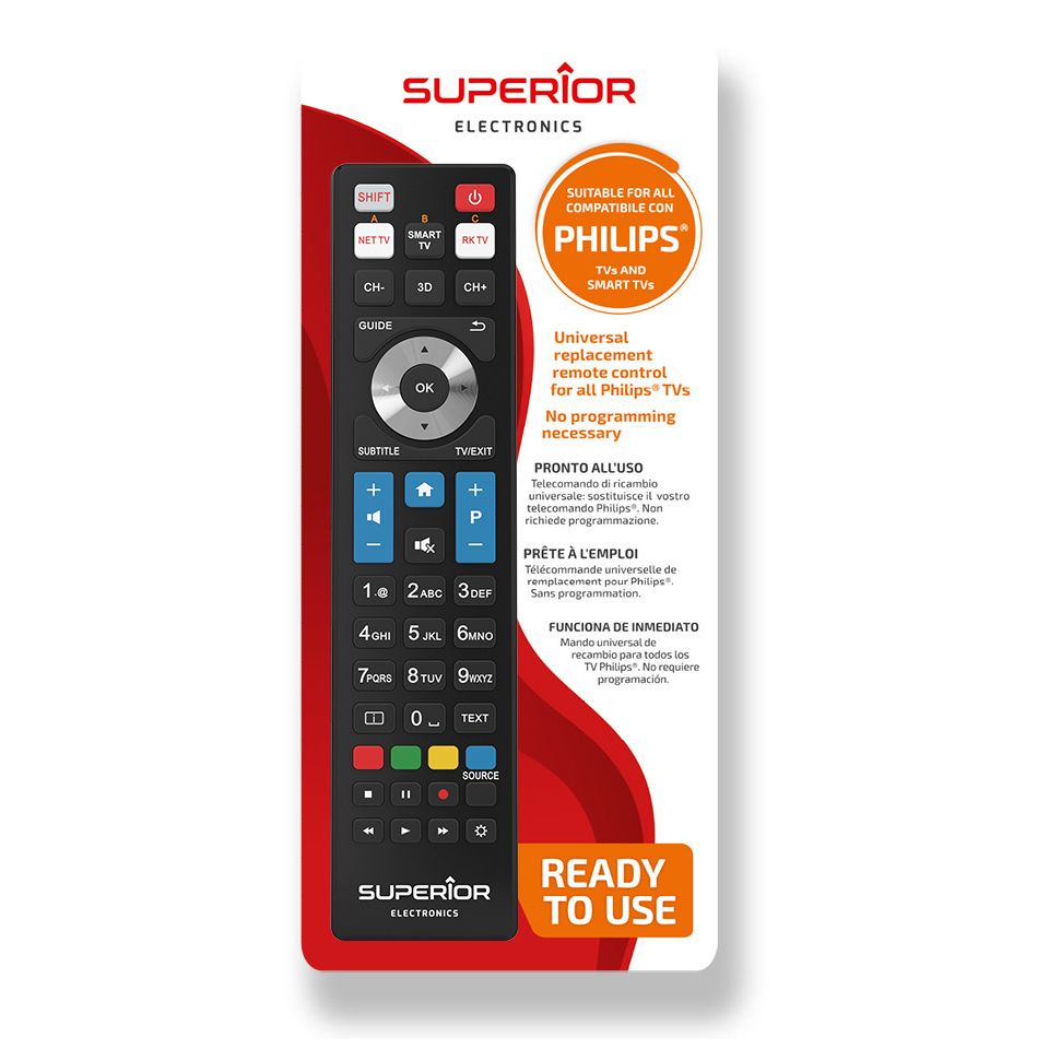 PHILIPS TV REMOTE (SMART AND NORMAL AFTER 2000) (COUNTER) SUPRCPHILIPS