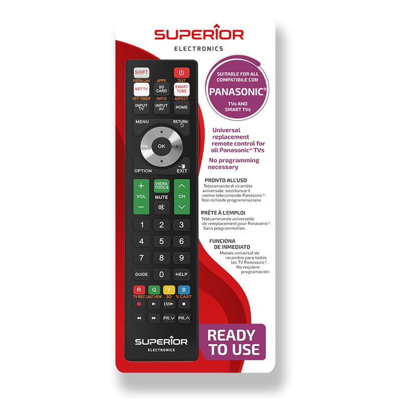 PANASONIC TV REMOTE (SMART AND NORMAL AFTER 2000) (COUNTER) SUPRCPANASONIC