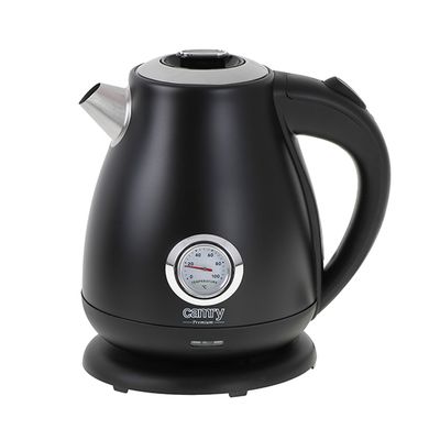 CAMRY 1.7L BLACK ELECTRIC KETTLE WITH A THERMOMETER 2200W (NON STOCK ITEM) ADLCR1344BLACK