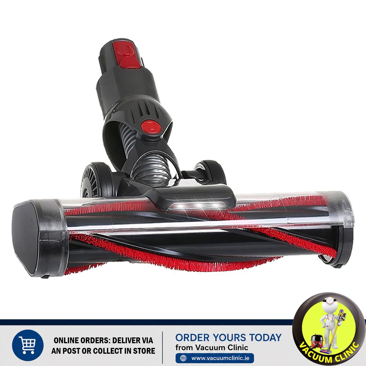 DYSON QUICK RELEASE MOTORHEAD V7, V8, V10, V11, V15 WITH LED ALT TO  967483-01 / 967483-03 (6104) QUATLS381