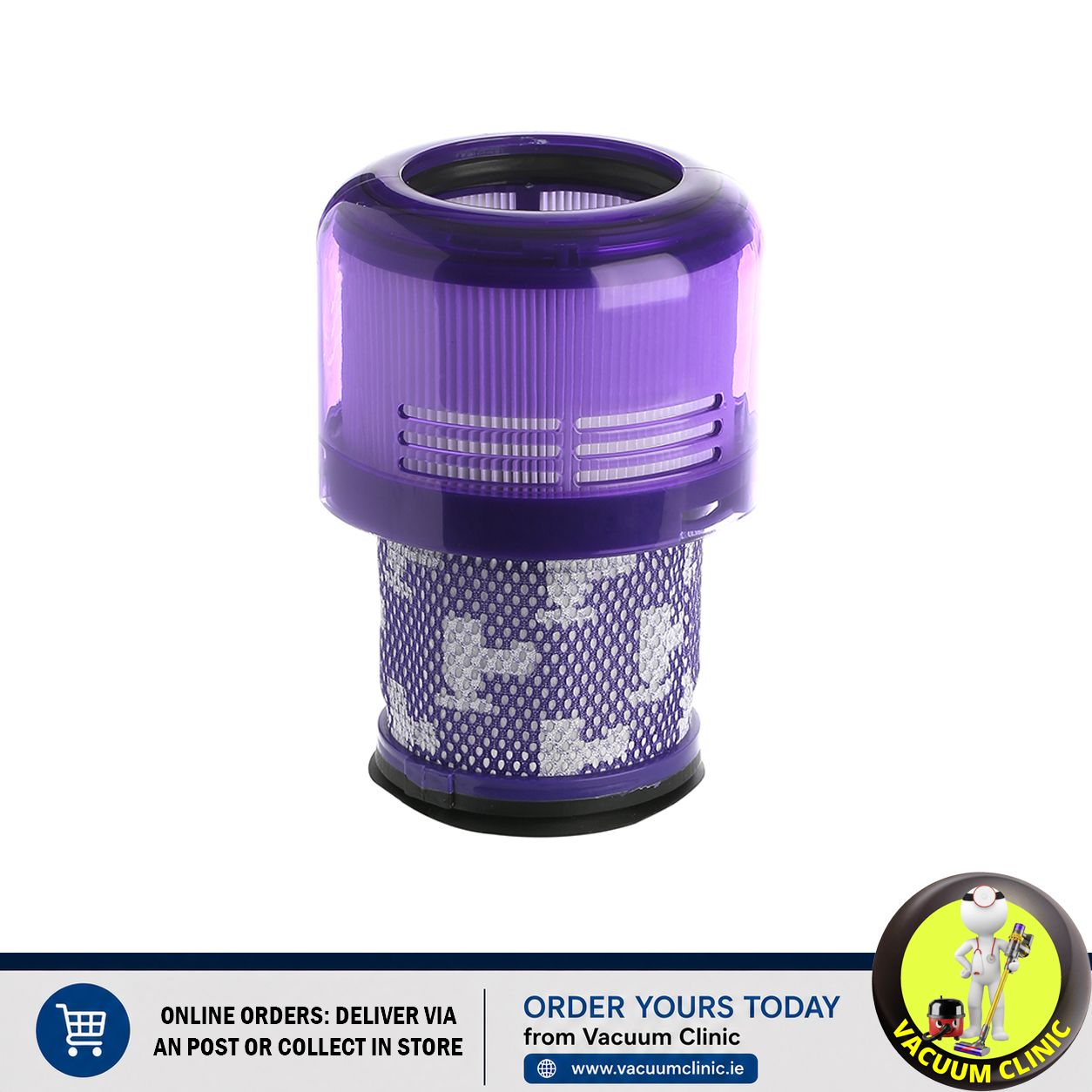 DYSON COMPATIBLE FILTER V11 / SV14 BACK EXHAUST / POST MOTOR FILTER PURPLE (4502) EXSFIL737