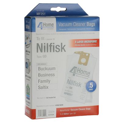 MICROFIBRE BAGS NILFISK FAMILY (0604.0904) EXSMFB251