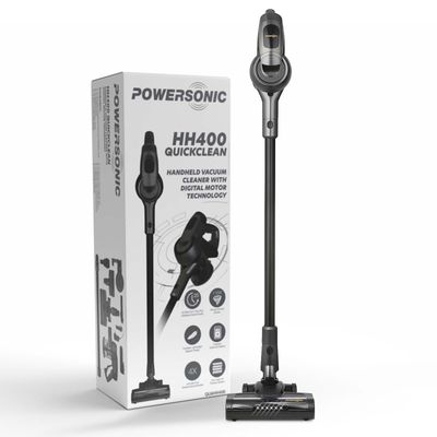 POWERSONIC 25 MIN RUNTIME CORDLESS HANDHELD VACUUM CLEANER STICK VAC (5401) EXSHH400