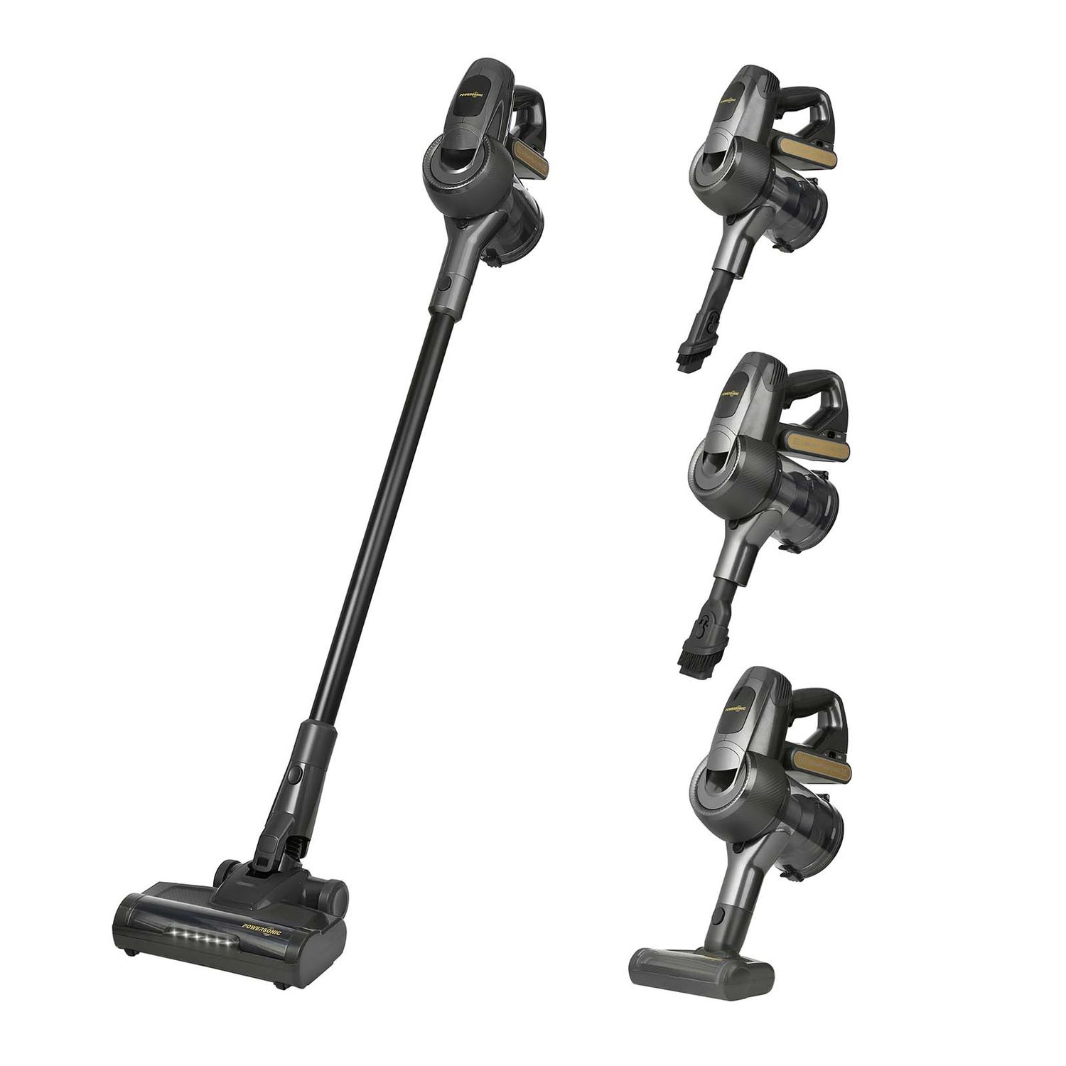 POWERSONIC 25 MIN RUNTIME CORDLESS HANDHELD VACUUM CLEANER STICK VAC (5401) EXSHH400