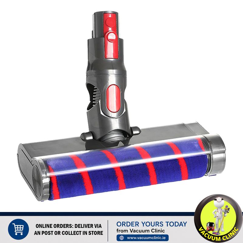 DYSON V7, V8, V10, V11, V15 SOFT ROLLER FLOOR TOOL DYSON (SV10) ALT TO 966489-04 (6104) EXSTLS350