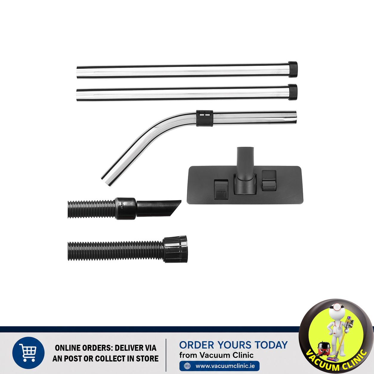 32MM TOOL KIT COMPLETE NUMATIC TOOL KIT BEND RODS BRUSH AND HOSE QUATOOLKITC  (0606) JANKIT32
