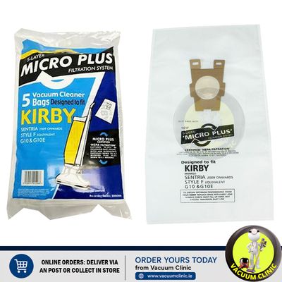 KIRBY MICROFIBRE BAGS SENTRIA MICRO PLUS X 5 (3205) QUASDB506