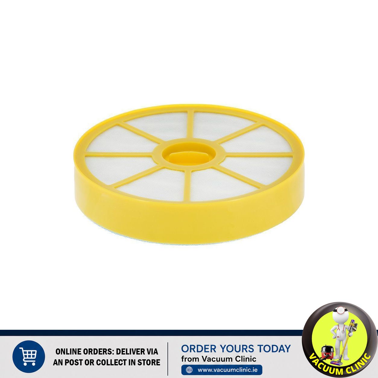 PRE MOTOR FILTER FOR DYSON DC05, DC08, DC14, DC15 BLUE AND WHITE FILTER (6005) EXSFIL184