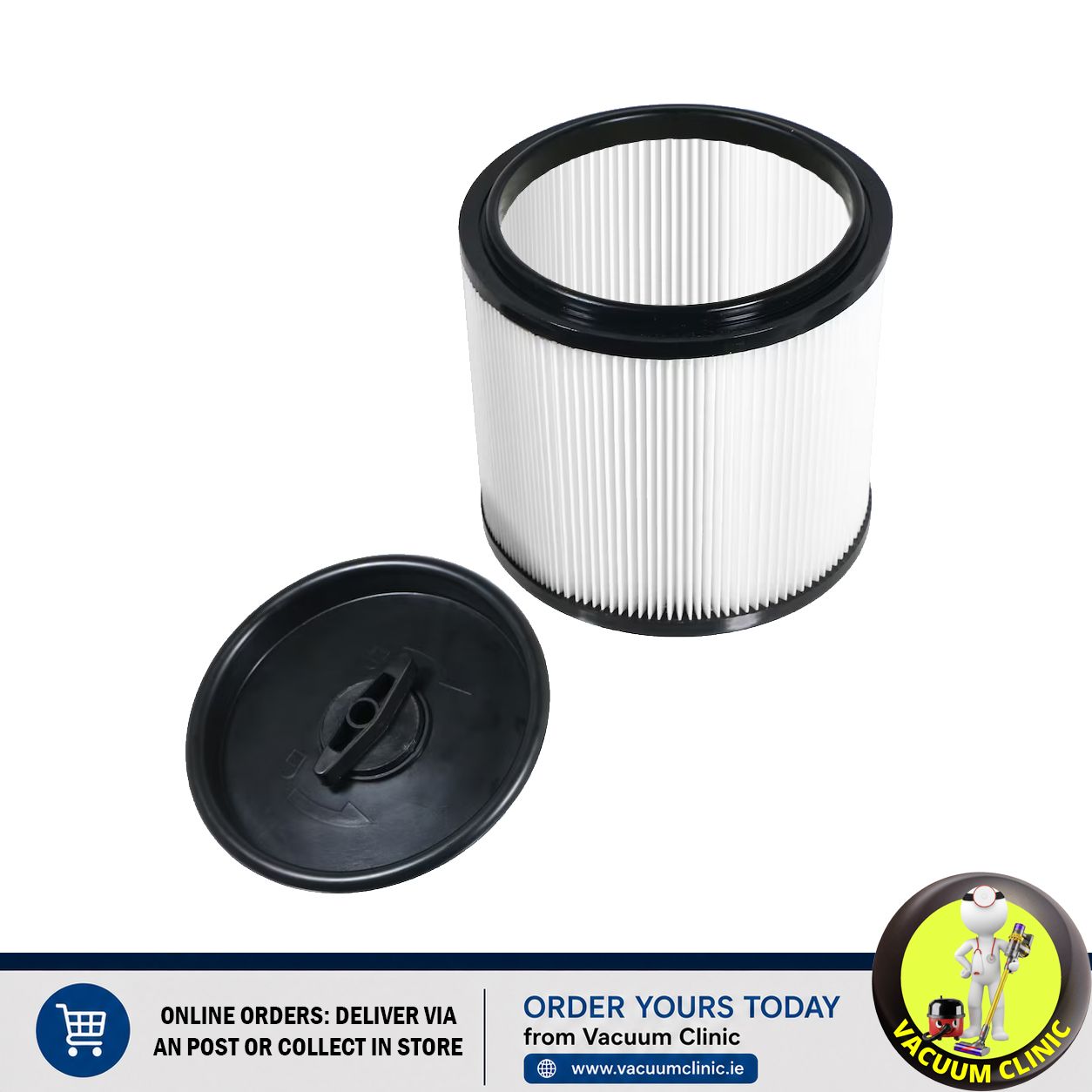 HEPA FILTER TO FIT WICKS CANISTER WET AND DRY VAC (3303) EXSFIL676
