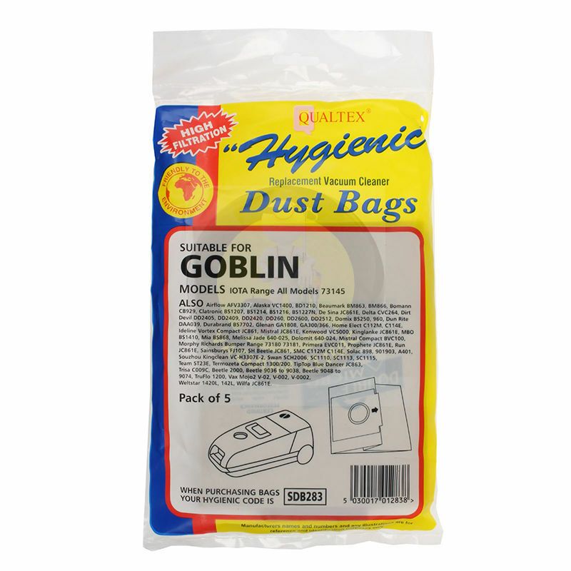 VAX MOJO/GOBLIN IOTA PAPER BAGS ZAN3002EL ZAN4002RD ZAN4002WT (3103) EXSSDB283
