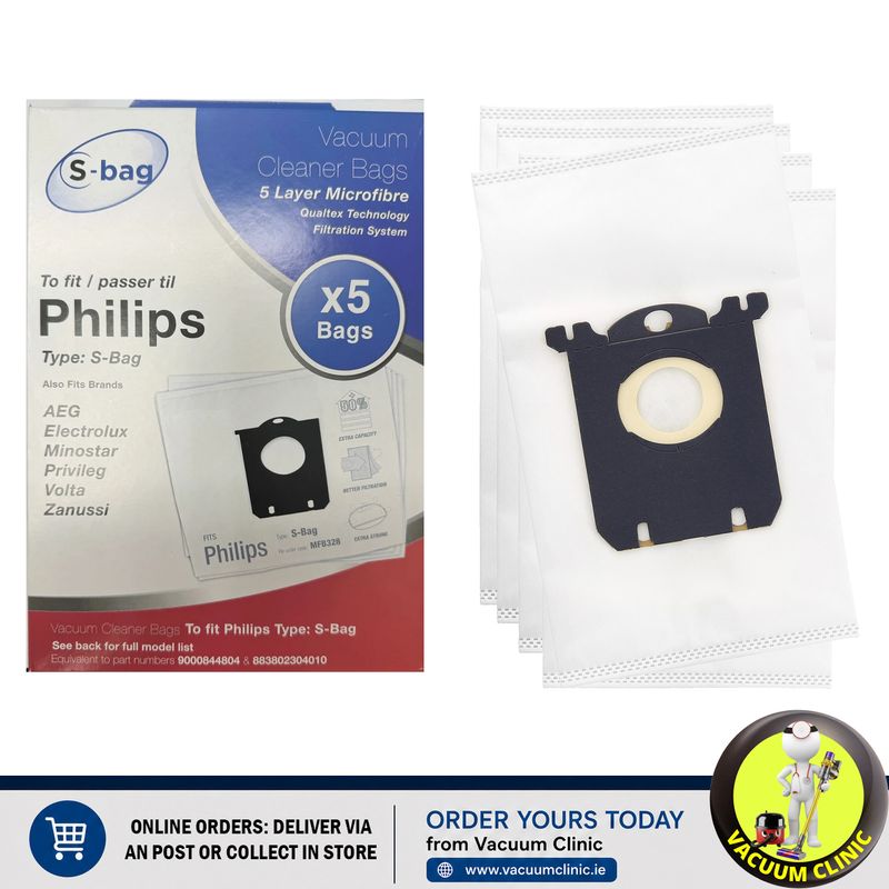 MICROFIBRE BAGS PHILIPS - ELECTROLUX S BAG (0701.1001) EXSMFB328