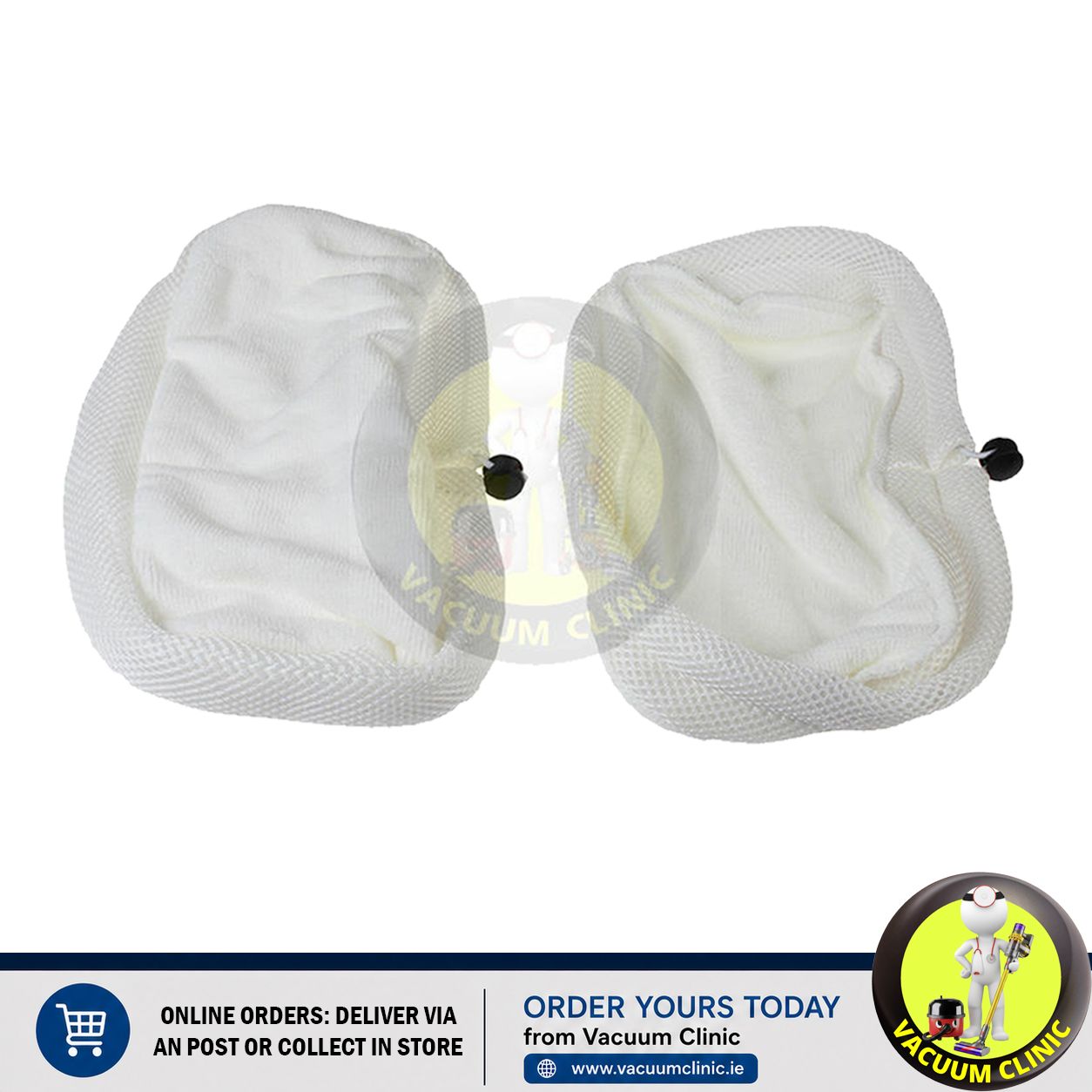 MORPHY RICHARDS PADS 720020 / 70495 / 70496 / BMR 35848 FLOOR CLOTH X2 PAD010 (0205) MOR70496