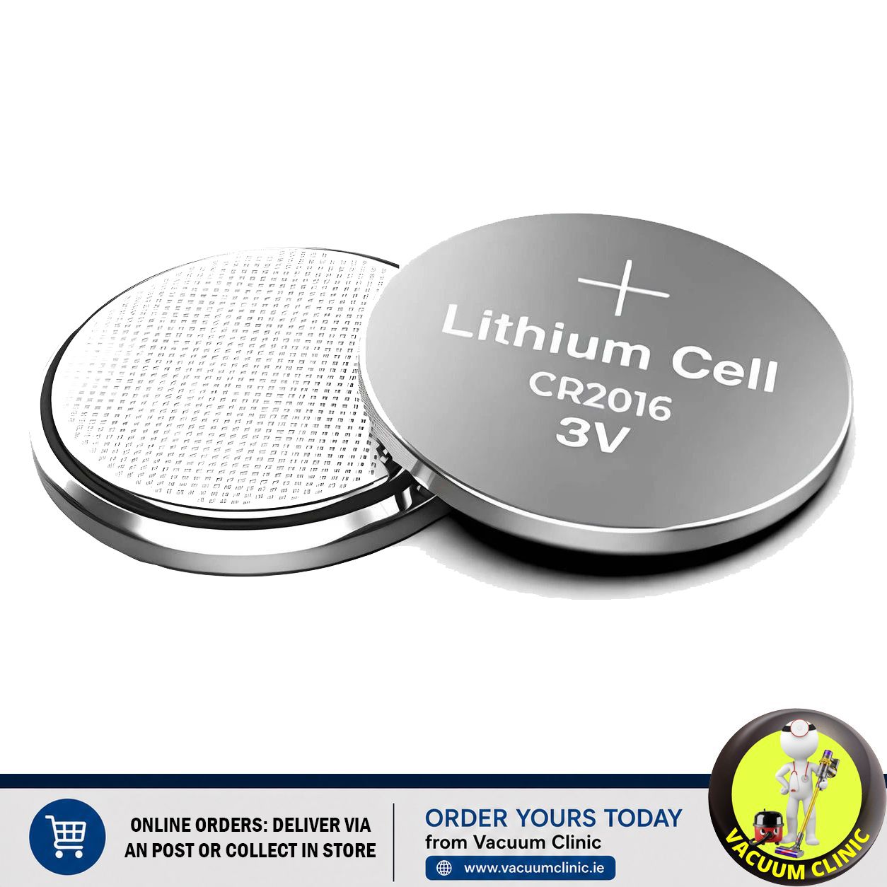 CR2016 CD1 3V LITHIUM BATTERY (COUNTER) JEGJX045