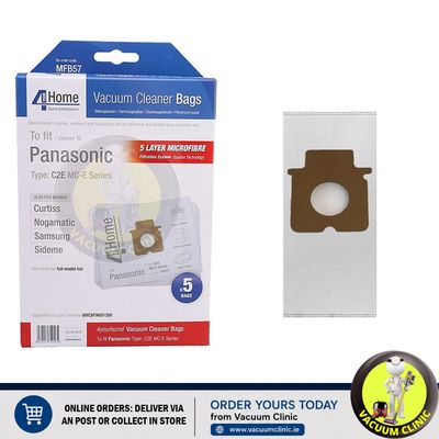 MICROFIBRE BAGS PANASONIC 2CER EXSSDB57 (0901) EXSMFB57