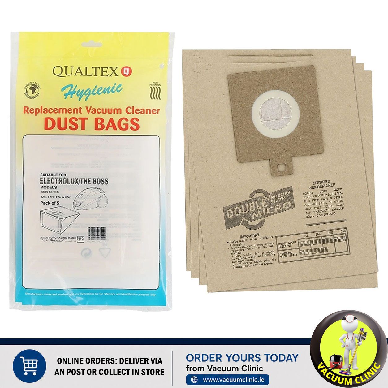 ELECTROLUX U 59 BAG BOSS (B3300) (3201) EXSSDB319