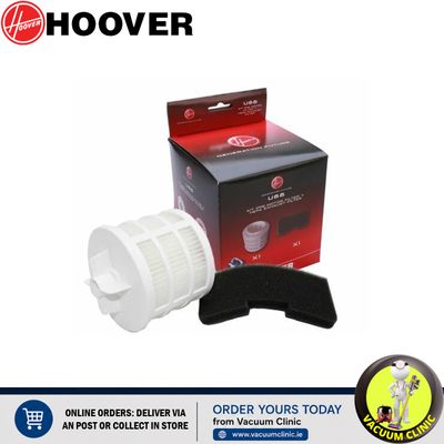 HOOVER U66 PRE &amp; POST MOTOR HEPA FILTER (3 TWIST-IN CLIPS) - HOOVER SPRINT  QUAFIL617OQ (6006) HVR35601328