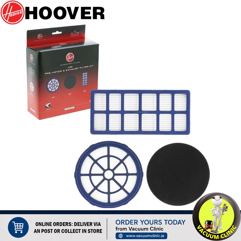 HOOVER U81 FILTER KIT GENUINE (6006) HVR35601724