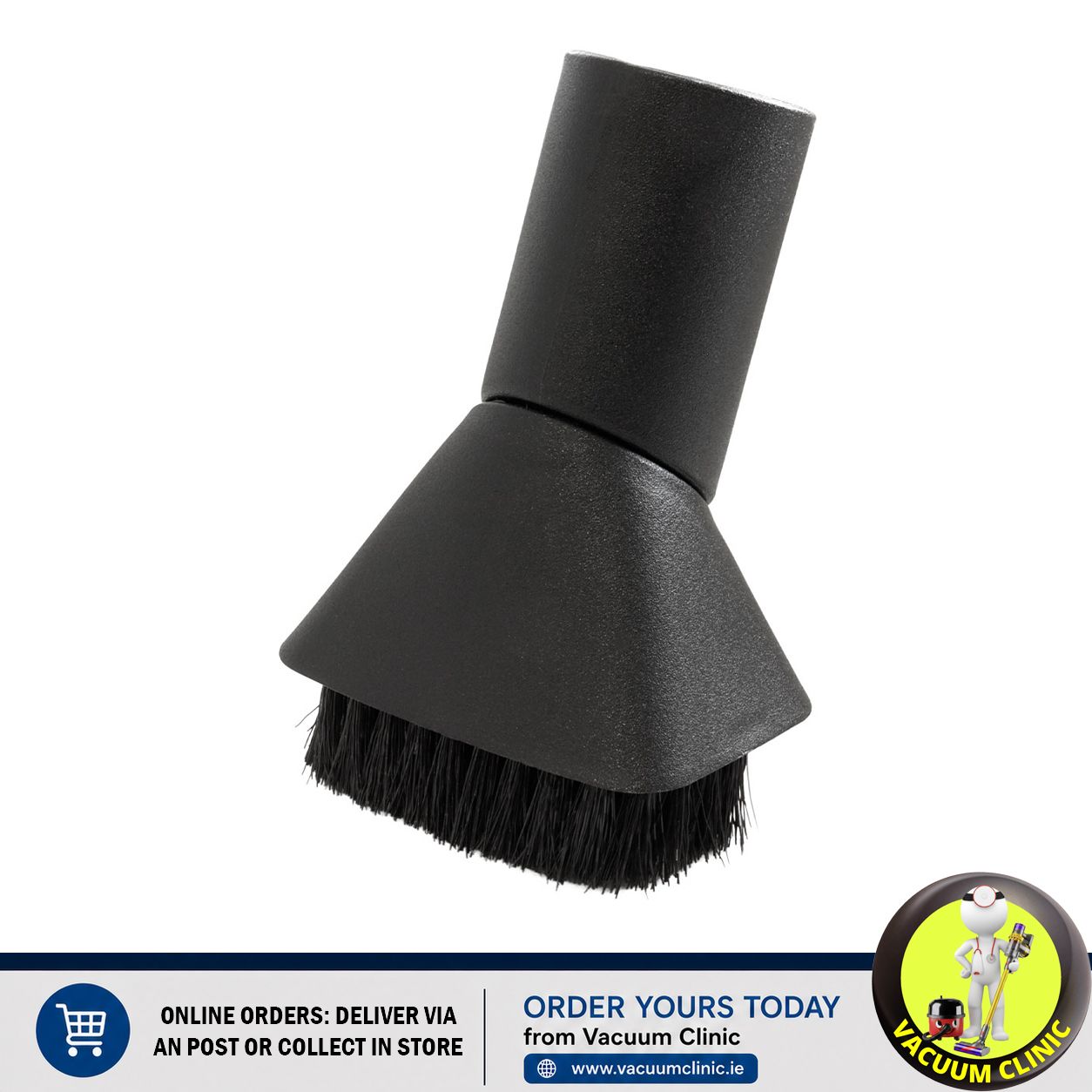 35MM BLACK DUSTING BRUSH (6004) EXSTLS96