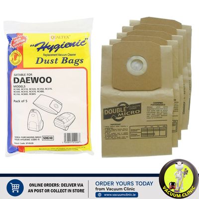 DAEWOO RC-300 BAGS PACK OF 5 (3102) EXSSDB248