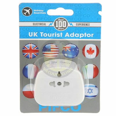 TOURIST ADAPTOR FOR VISITORS TO IRELAND &amp; UK (6704) JEGJF022R