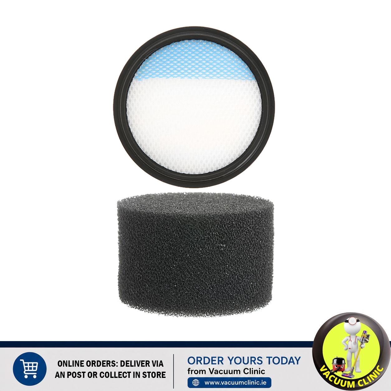 VAX BLADE PRE MOTOR FILTER WITH BLACK SPONGE (6006) QUAFIL733