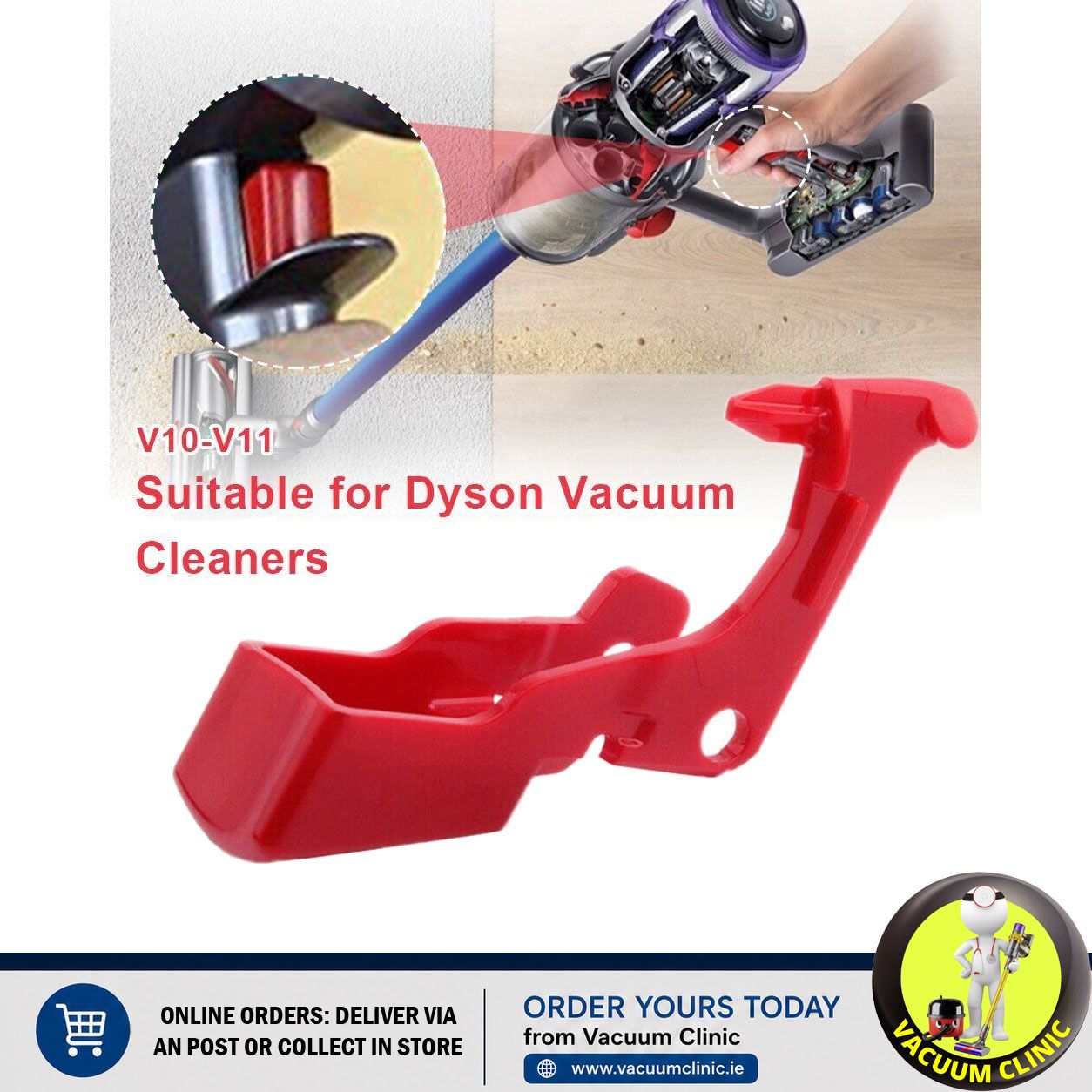 DYSON V10 / V11 TRIGGER POWER SWITCH BUTTON TRIGGER (3805) DYSTRIGGER