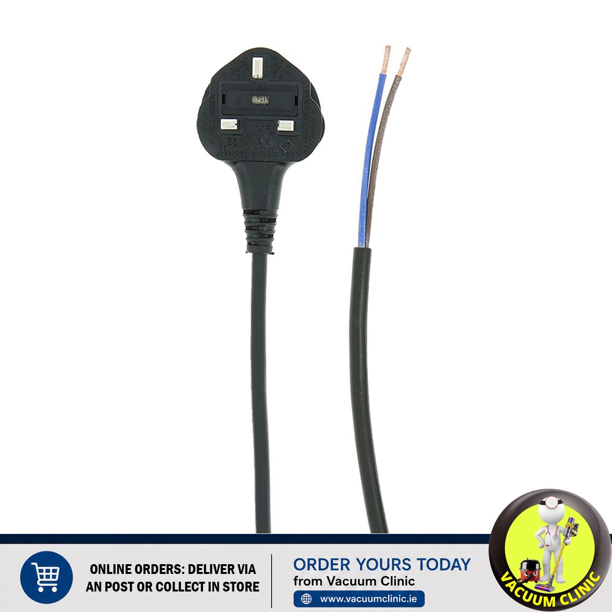 FLEX 12 METRE 1.00MM 2 CORE BLACK 13AMP (0102) EXSFLX53