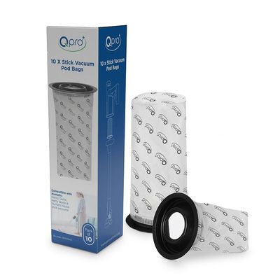 HENRY QUICK QUALTEX BRAND PODS, PACK OF 10 PODS FOR CORDLESS STICK VAC HENRY QUICK (1907) QPRO1005