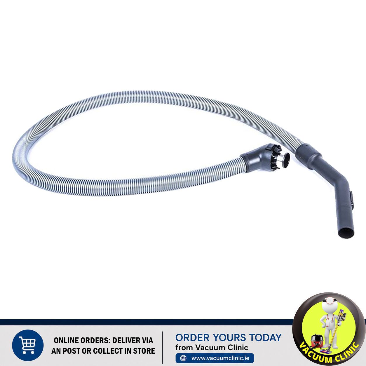 MIELE S500 &amp; S600 HOSE COMPLETE WITH ELBOW+HANDLE, ALT TO 5230830 (4802) EXSHSES500