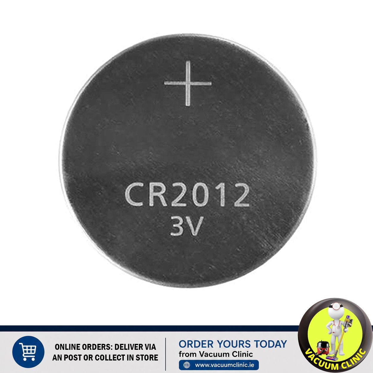 CR2012 CD1 3V COIN LITHIUM BATTERY EXSE300844305 (COUNTER) EXSCR2012