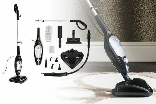 13 IN 1 STEAM MOP. MULTI PURPOSE STEAMER UPRIGHT &amp; HAND HELD. COMES WITH FULL TOOL KIT. (5401) EXSHT110