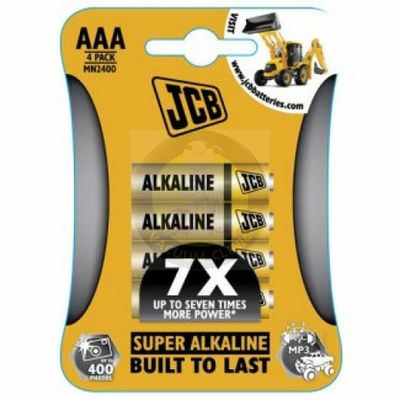 AAA CD4 MN2400 SUPER ALKALINE BATTERIES JCBS5337 JEGJX019C (COUNTER) JEGJX821