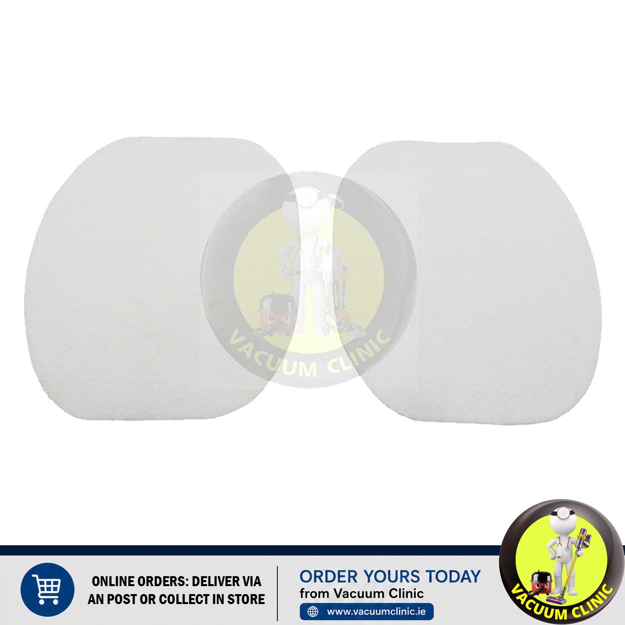 NILFISK GM80 FILTERS {FITS GM80/GM90/GS80/GS90} (6006) EXSFIL138