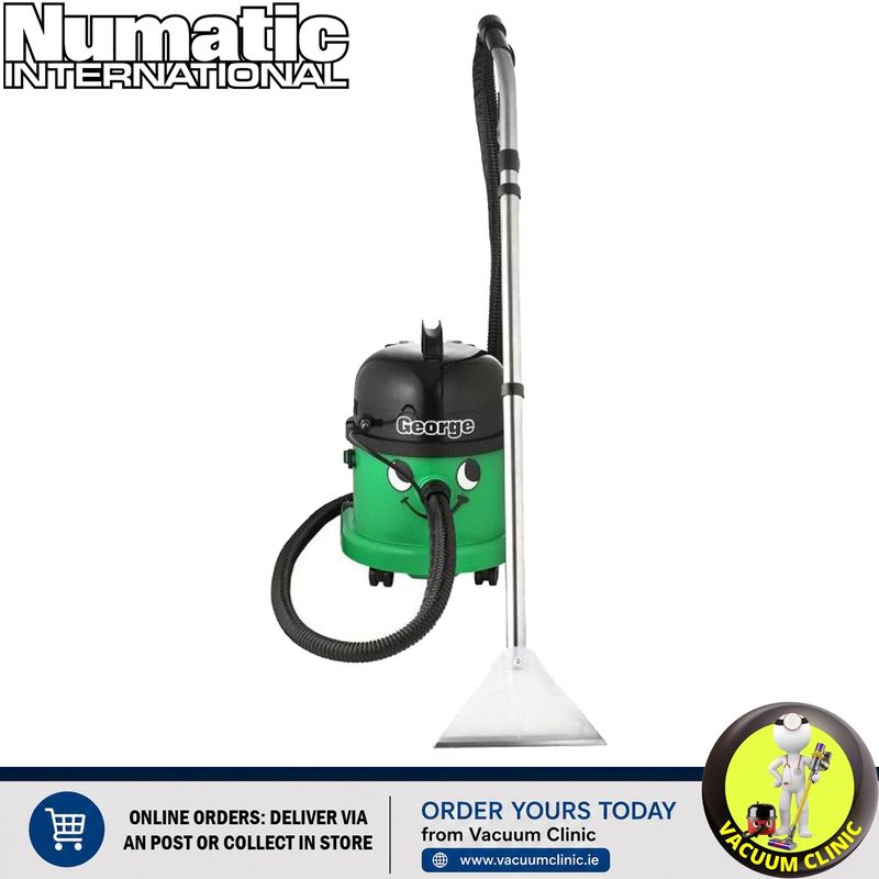GEORGE 3 IN 1 NUMATIC SHAMPOO WET AND DRY VAC GREEN (5401) NUMGVE370