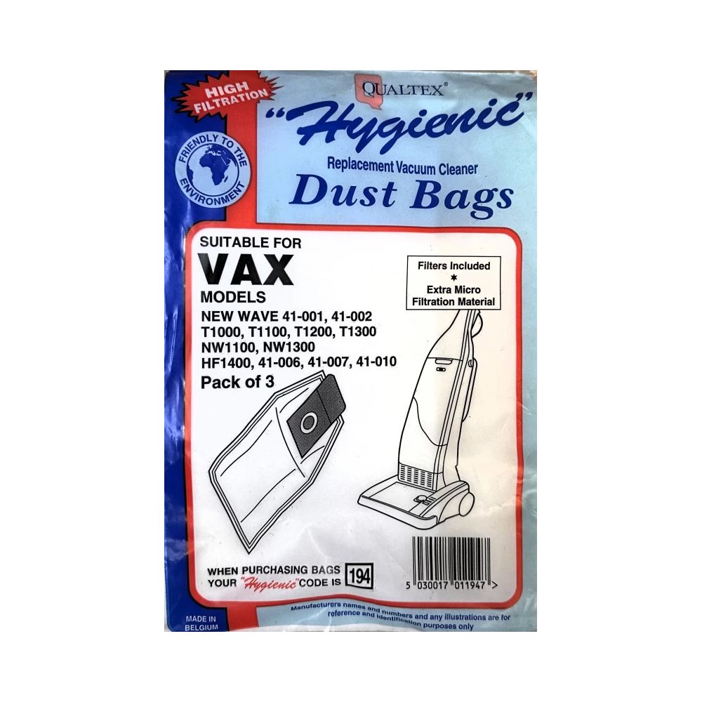 VAX 41-001/-010BAGS PKT 3 (7001) EXSSDB194