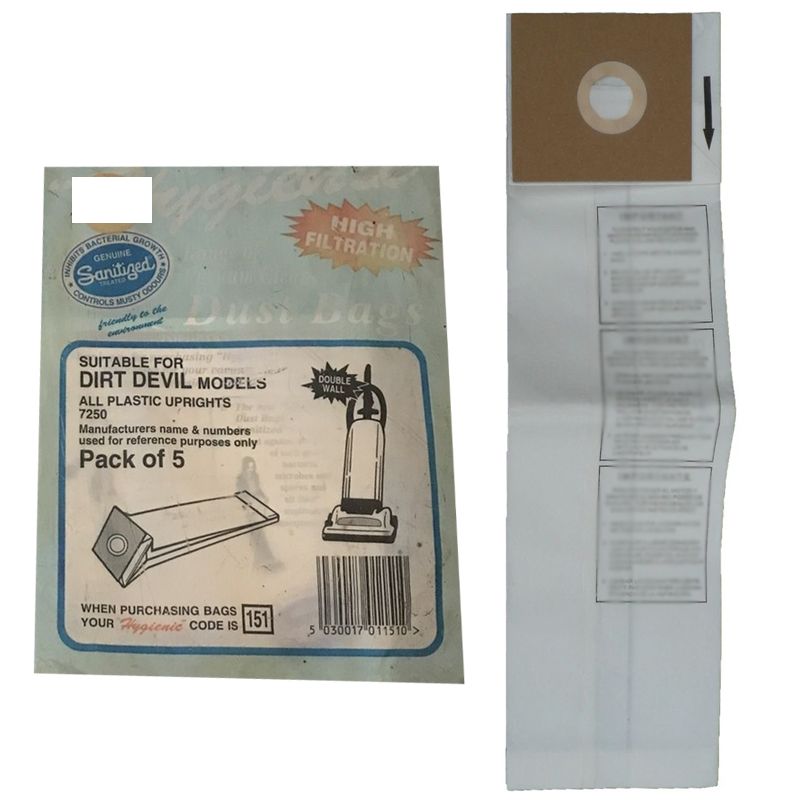 DIRT DEVIL UPRIGHT (7001) EXSSDB151